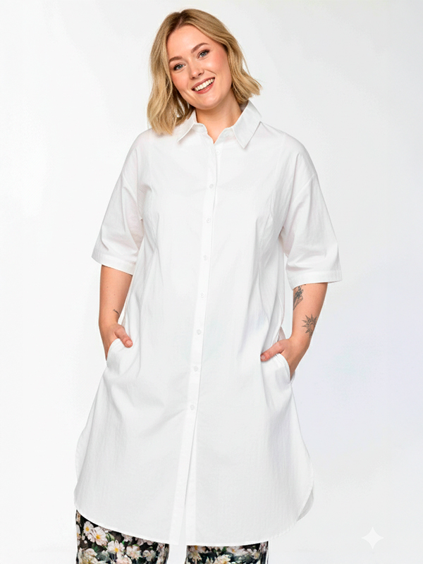 GSIGNE - Plus Size Tunic fra Gozzip