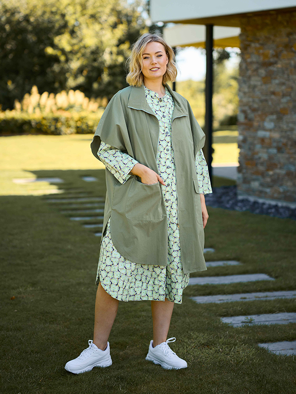 GTHIT - Plus Size Jas fra Gozzip