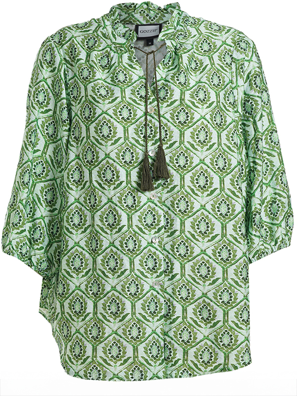 GTRINE - Plus Size Blouse fra Gozzip