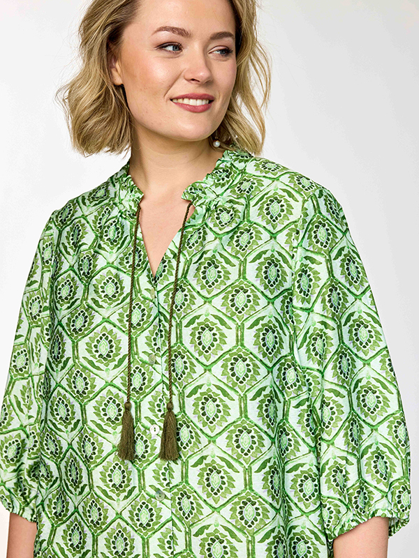 GTRINE - Plus Size Blouse fra Gozzip