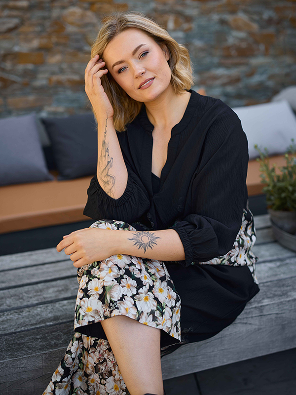 GGRETHE - Plus Size Blouse fra Gozzip