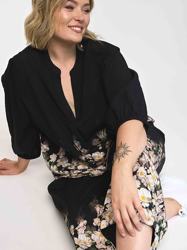 GGRETHE - Plus Size Blouse fra Gozzip