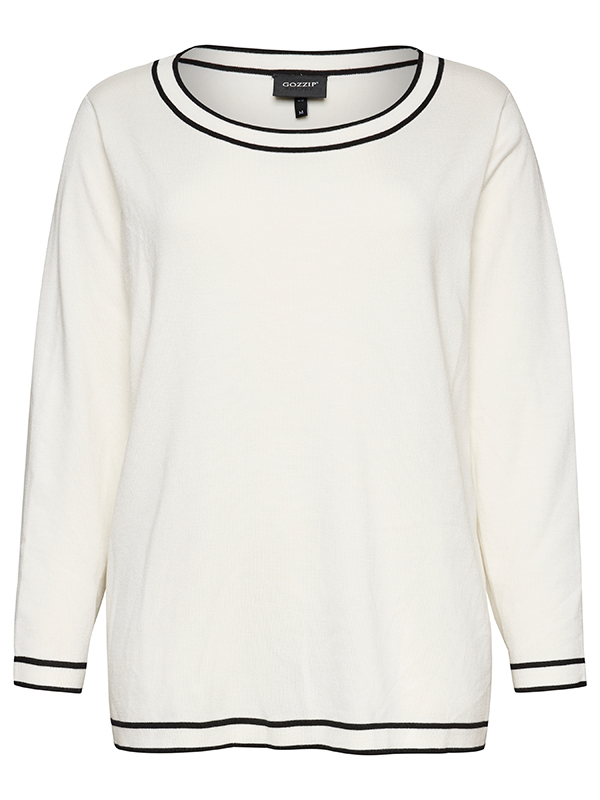 GSIGRID - Plus Size Sweater fra Gozzip