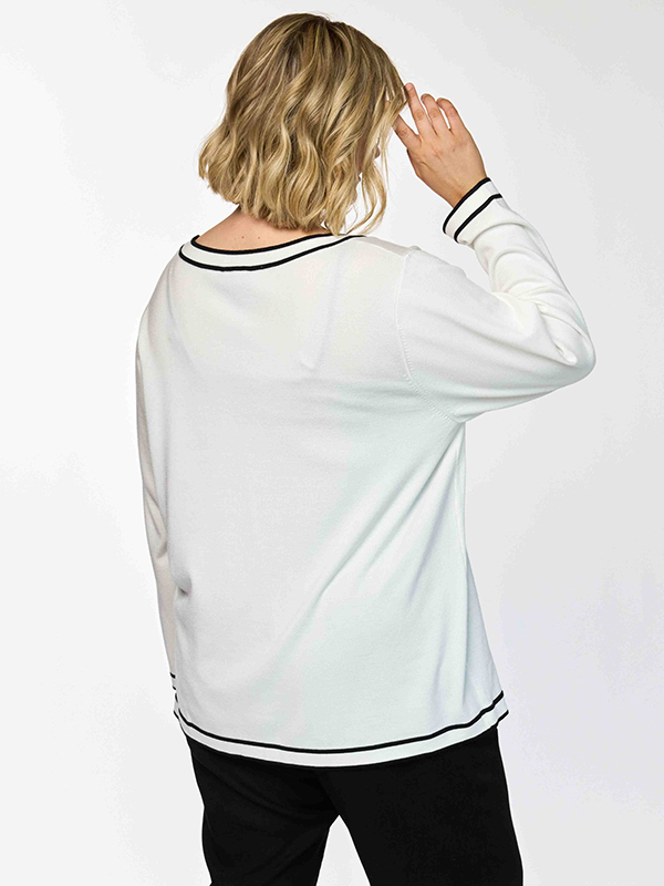 GSIGRID - Plus Size Sweater fra Gozzip