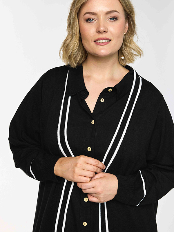 GKAJSA - Plus Size Vest fra Gozzip