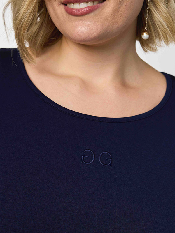 GGITTE - Plus Size T-shirt fra Gozzip