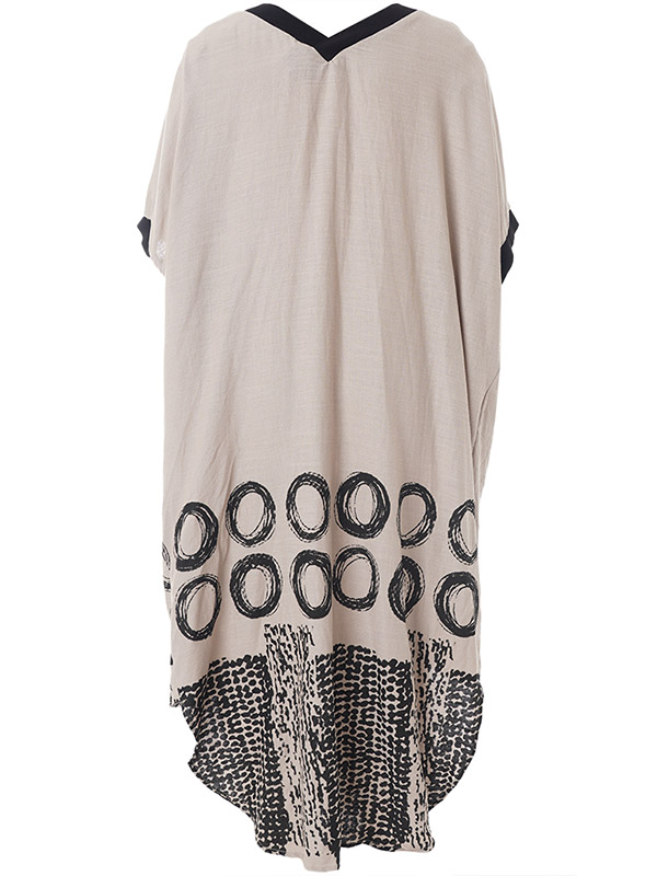 GNIA - Plus Size Jurk fra Gozzip Black