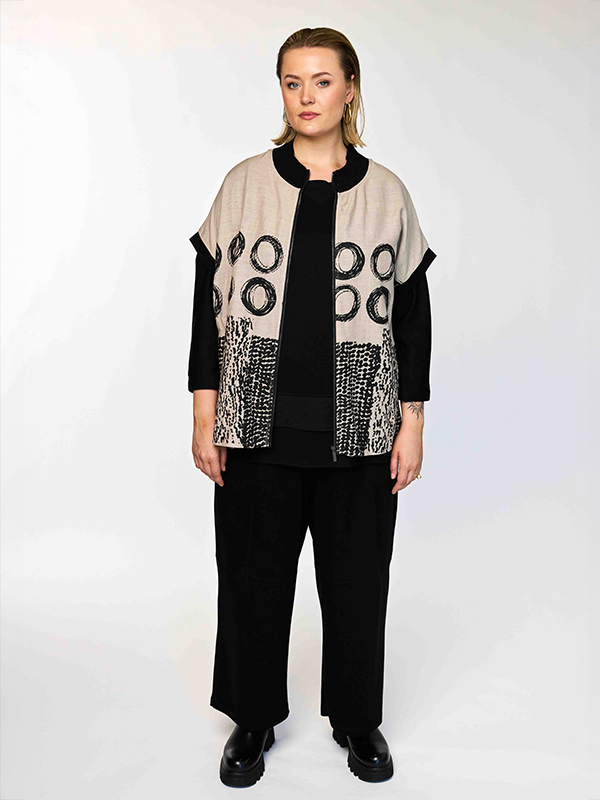 GNYNNE - Plus Size Blouse fra Gozzip Black