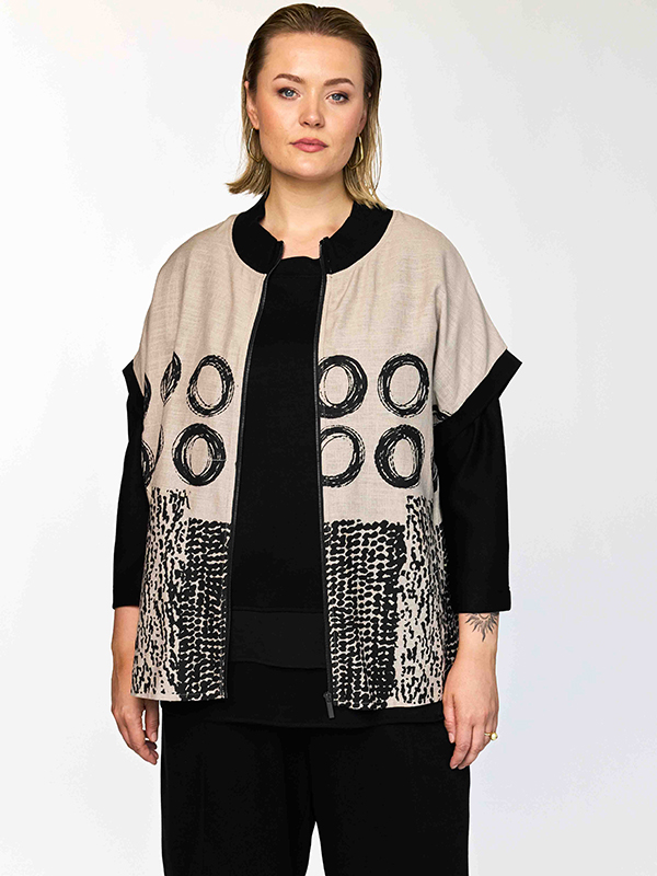 GNYNNE - Plus Size Blouse fra Gozzip Black