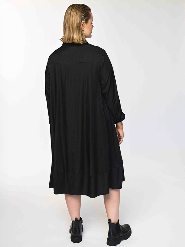 GSABINE - Plus Size Tunic fra Gozzip Black