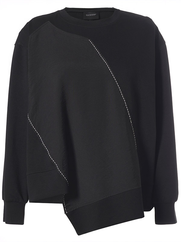 GSIMONE - Plus Size Blouse fra Gozzip Black