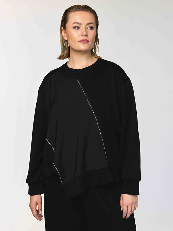 GSIMONE - Plus Size Blouse fra Gozzip Black