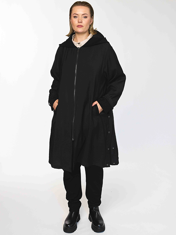 GAVENY - Plus Size Jas fra Gozzip Black