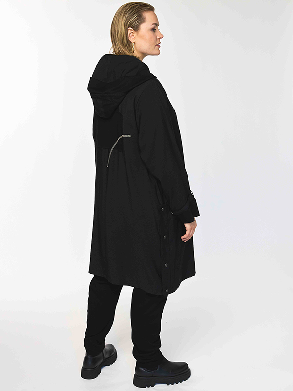 GAVENY - Plus Size Jas fra Gozzip Black