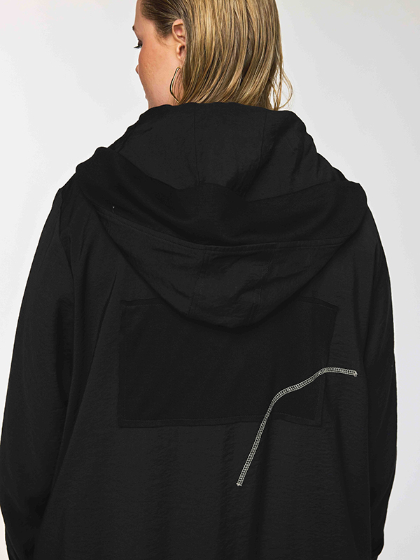 GAVENY - Plus Size Jas fra Gozzip Black