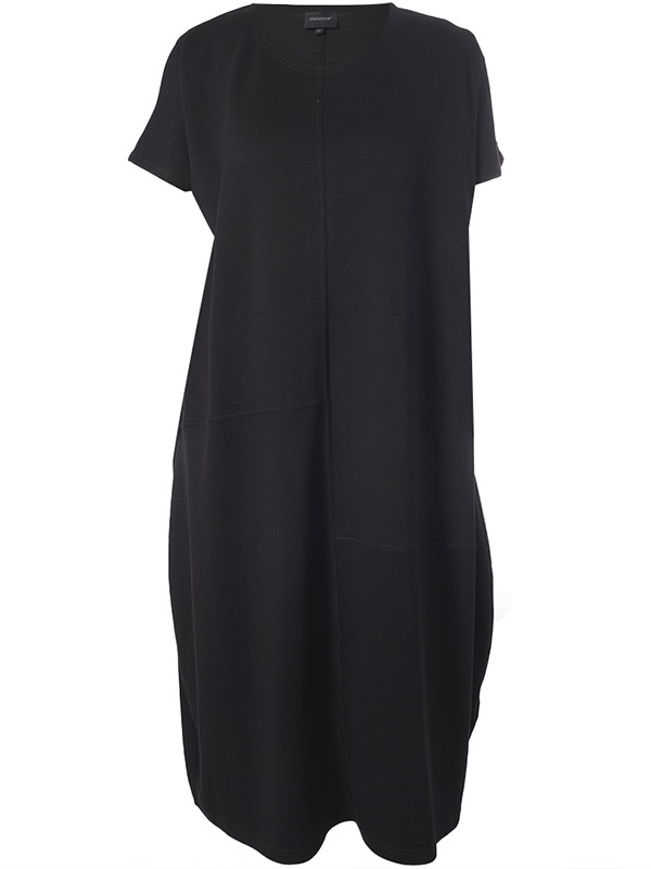 GDUNYA - Plus Size Jurk fra Gozzip Black