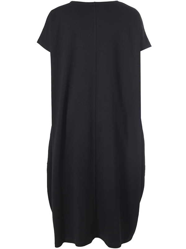 GDUNYA - Plus Size Jurk fra Gozzip Black