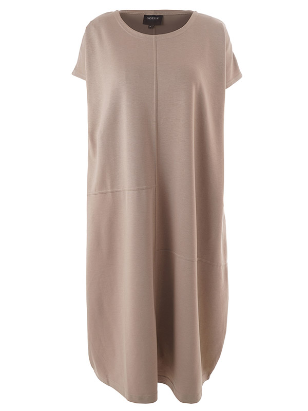 GDUNYA - Plus Size Jurk fra Gozzip Black