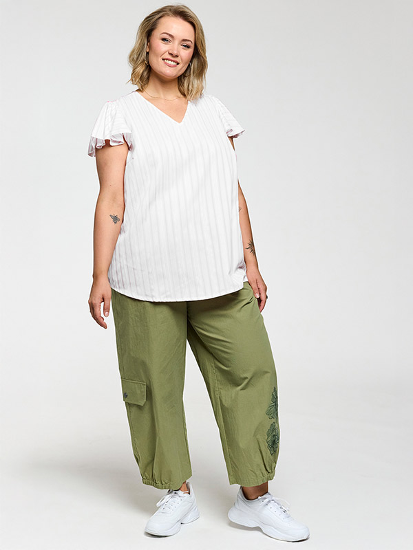 GKETTI - Plus Size Top fra Gozzip