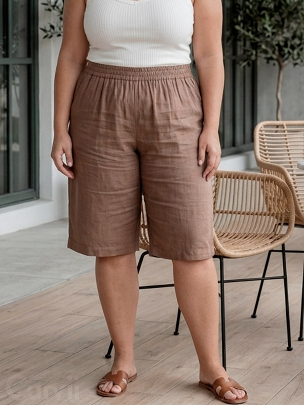 GKADIA - Plus Size Shorts fra Gozzip