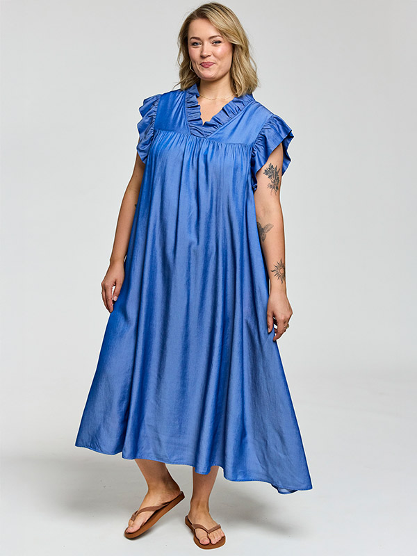 GGRETA - Plus Size Jurk fra Gozzip