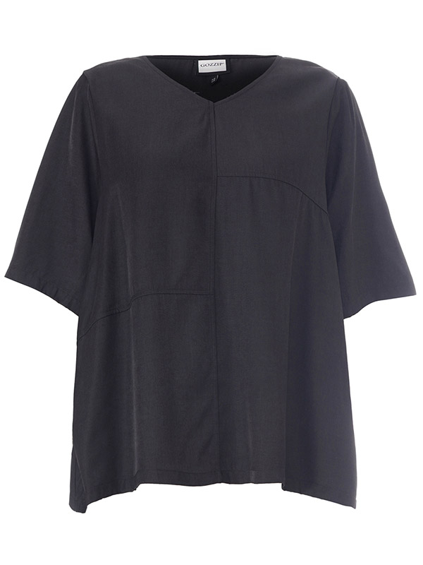 GKYRA - Plus Size Blouse fra Gozzip