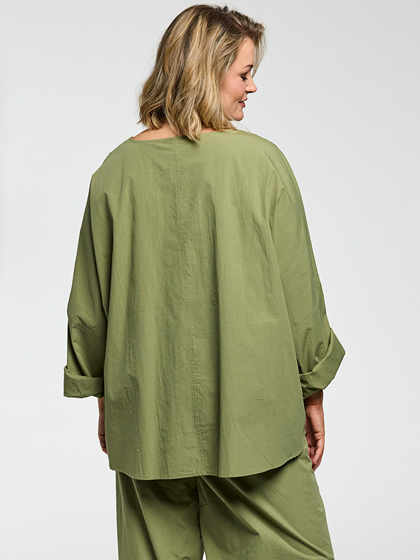 GKAIA - Plus Size Blouse fra Gozzip