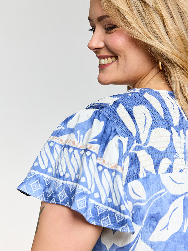 GJULIANA - Plus Size Blouse fra Gozzip