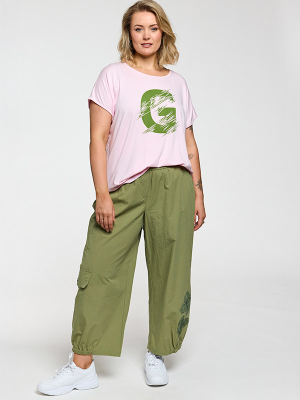 GGITTE - Plus Size T-shirt fra Gozzip