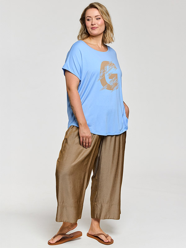 GGITTE - Plus Size T-shirt fra Gozzip