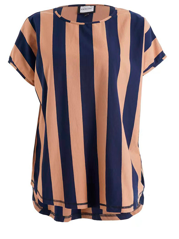 GGITTE - Plus Size T-shirt fra Gozzip