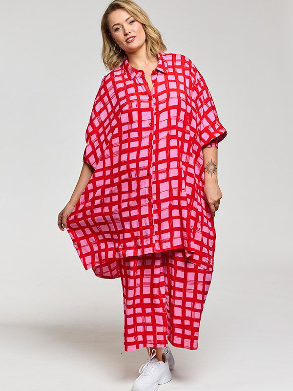 GGERDA - Plus Size Tunic fra Gozzip