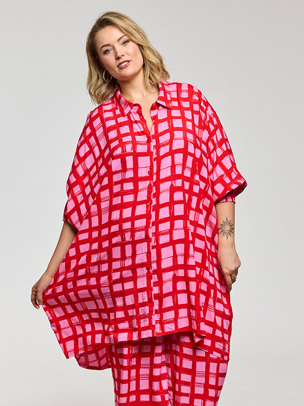 GGERDA - Plus Size Tunic fra Gozzip