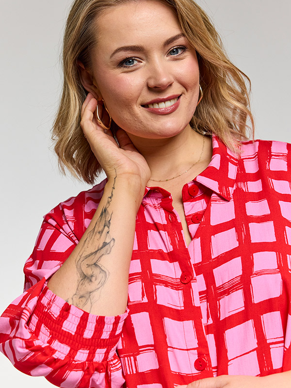 GGERDA - Plus Size Tunic fra Gozzip