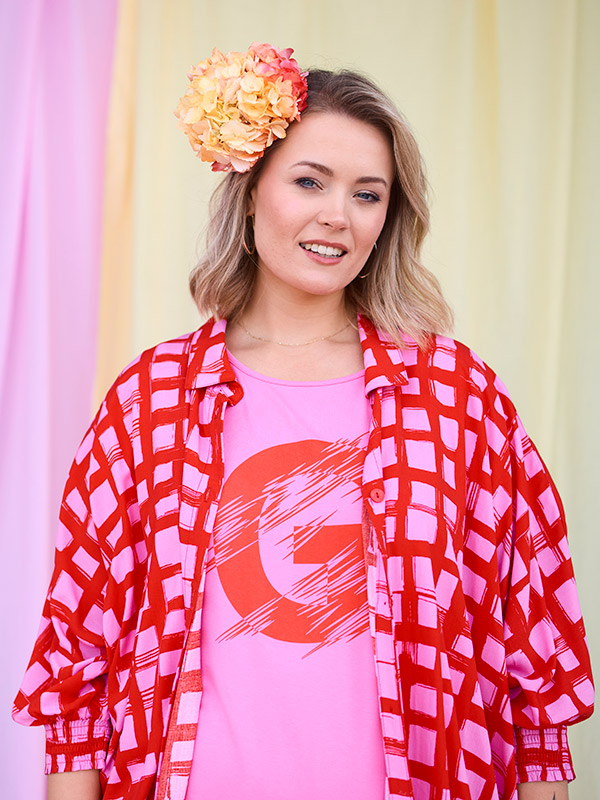 GGERDA - Plus Size Tunic fra Gozzip