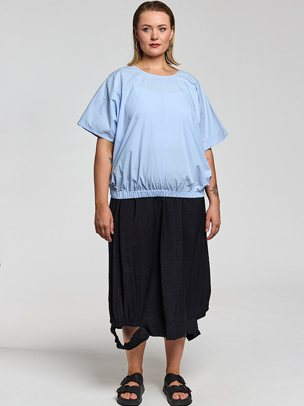 GGEMMA - Plus Size Blouse fra Gozzip Black