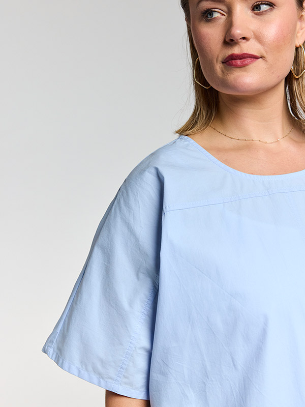 GGEMMA - Plus Size Blouse fra Gozzip Black