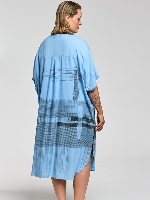 GFERN - Plus Size Jurk fra Gozzip Black