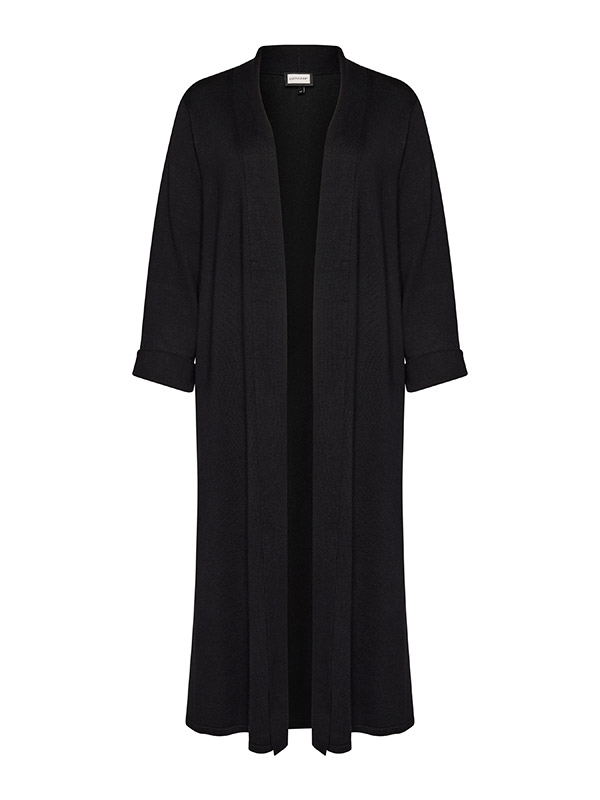 GKELSEY - Plus Size Vest fra Gozzip Black