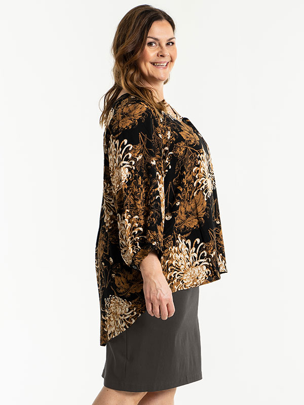 CLARE - Plus Size Skirt fra Gozzip