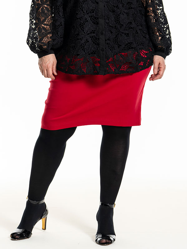 CLARE - Plus Size Skirt fra Gozzip
