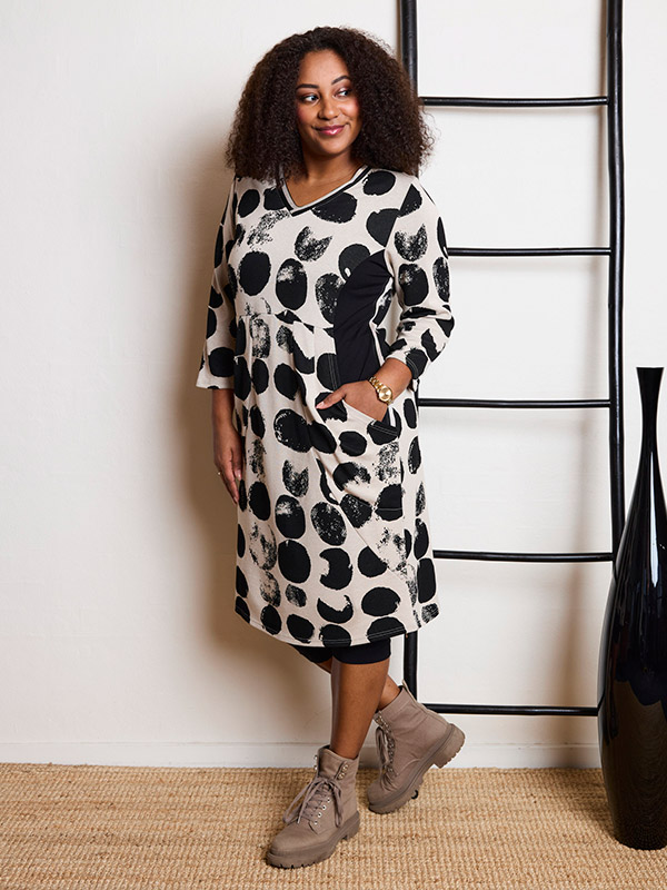 BIANCO - Plus Size Jurk fra Pont Neuf