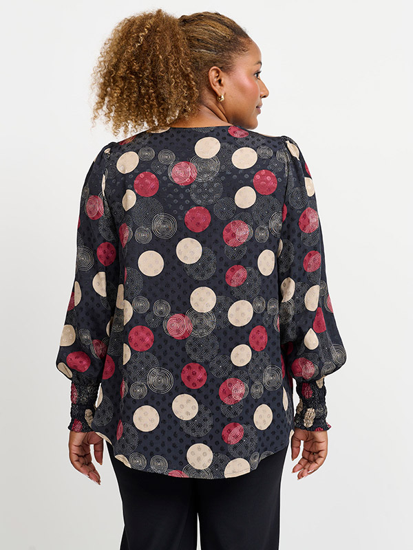 DALVINA - Plus Size Blouse fra Pont Neuf