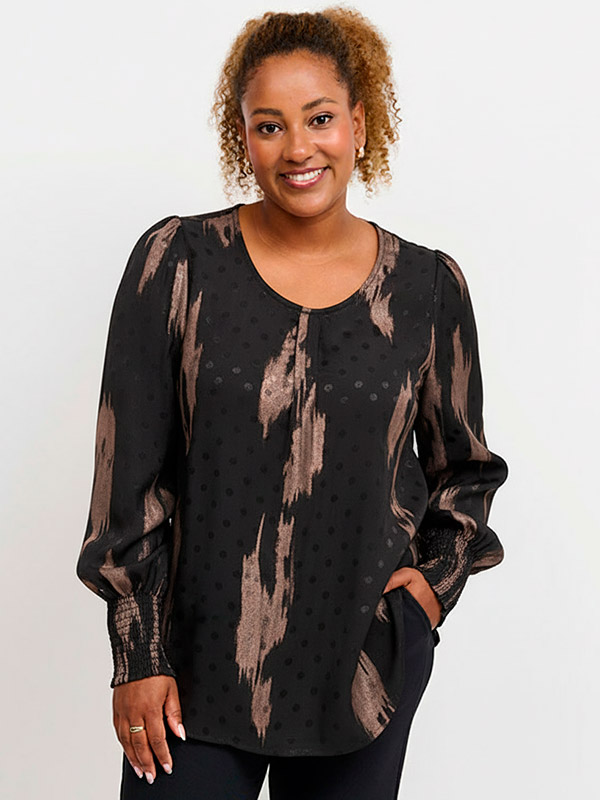 DALVINA - Plus Size Blouse fra Pont Neuf