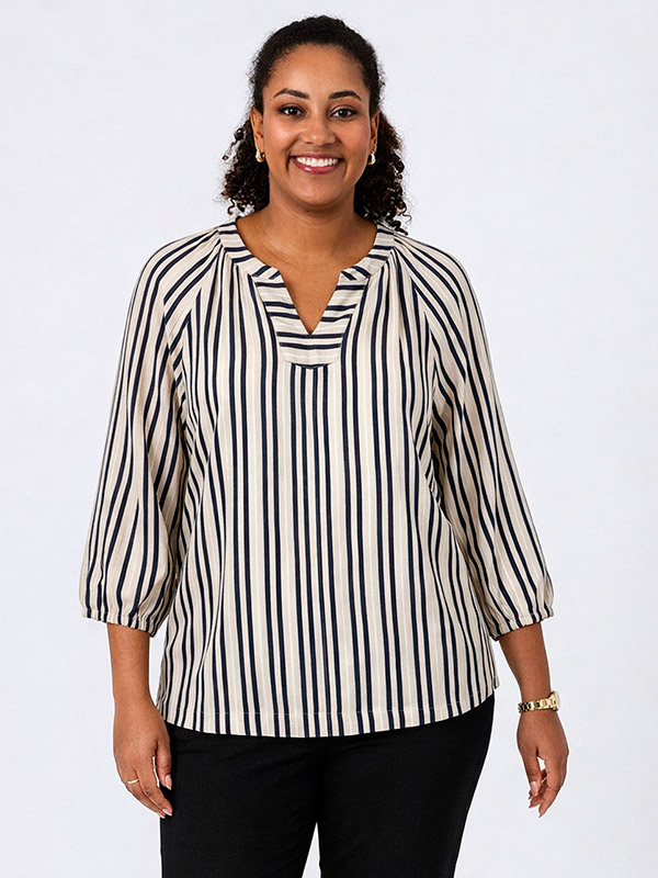 DINNIE - Plus Size Blouse fra Pont Neuf