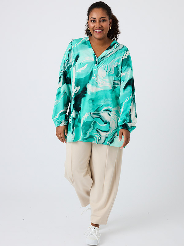 DONITA - Plus Size Blouse fra Pont Neuf