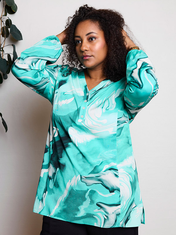 DONITA - Plus Size Blouse fra Pont Neuf