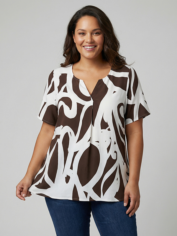 MOUDE SIA - Plus Size Blouse fra Pont Neuf