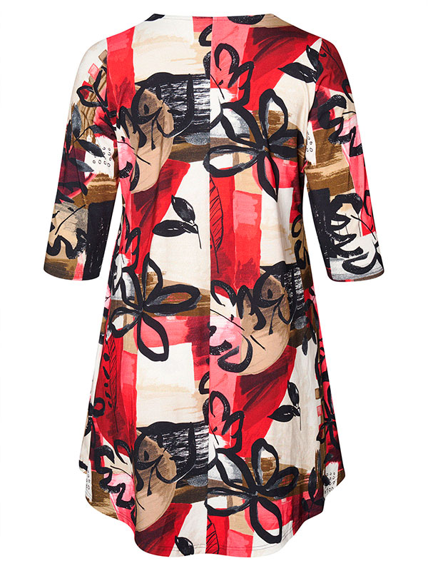 SATINA TEA - Plus Size Jurk fra Pont Neuf