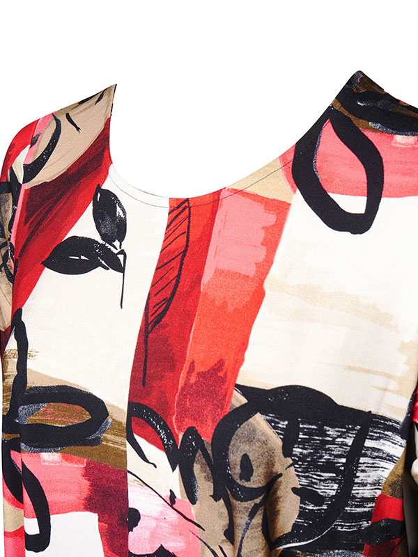 SATINA TEA - Plus Size Jurk fra Pont Neuf